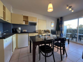 Appartement climatisé, 2 pièces, piscine, terrasse, parking privé, proche port - Gruissan - FR-1-229-372